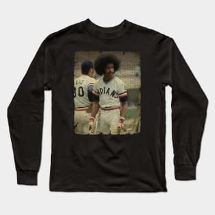 Oscar Gamble in Cleveland Guardians Long Sleeve T-Shirt